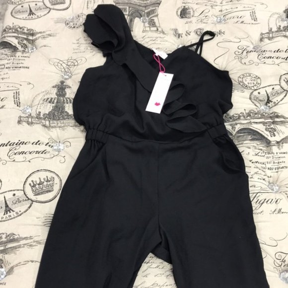 Parker Addison Asymmetrical Jumpsuit - Picture 7 of 8